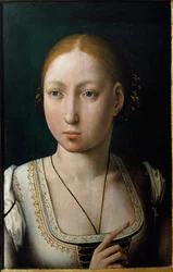 Porträt Johannas I. von Kastilien, genannt Johanna die Wahnsinnige