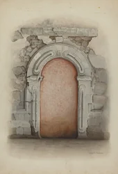 Türöffnung, Stein, 1939