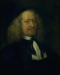 Porträt von Adam Olearius, Bibliothekar am Hof von Gottorp