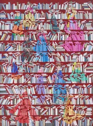 Bücherregal Hanbok Frauen