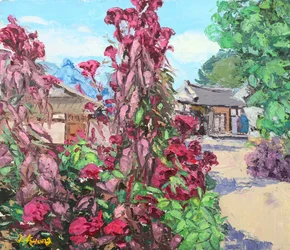Koreanische Dorfflowers