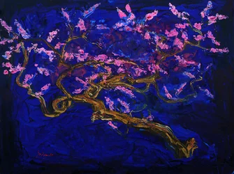 Rosa Kirschblütennacht