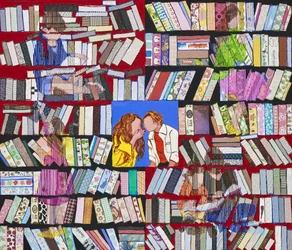 Flüstern Zwischen Büchern