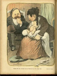 Illustration von Abel Faivre (1867-1945) in Le Rire