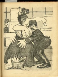 Illustration von Abel Faivre (1867-1945) in Le Rire