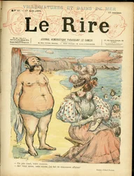 Illustration von Abel Faivre (1867-1945) für das Cover von Le Rire