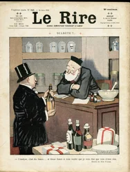 Illustration von Abel Faivre (1867-1945) für das Cover von Le Rire