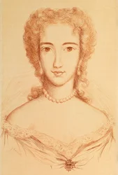 Porträt von Armande Bejart