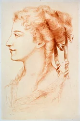 Porträt einer jungen Dame, 19. Jahrhundert