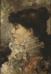 Porträt von Sarah Bernhardt (1844-1923)