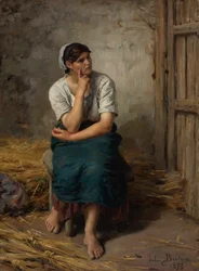 Paysanne au Repos