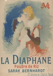 La Diaphane. Puder de Riz, 1890