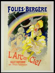 Reproduktion eines Plakats, das 