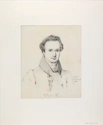 Porträt von Victor Hugo 1802-1885, 1830