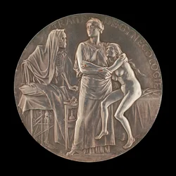 Allegorie des Kampfes gegen den Tod [Rückseite], 1906