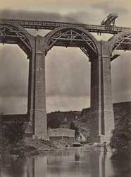 Pont-de-Buis, an der Doufine, Frankreich, ca. 1865