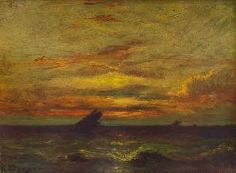 Sonnenuntergang, ca. 1879, 1938