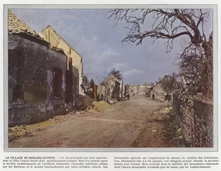 Das Dorf Morains-le-Petit