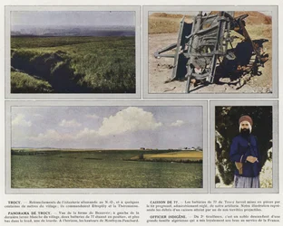 Trocy, Caisson de 77, Panorama de Trocy, Offizier Indigene