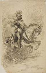 Reiter zu Pferd