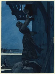 Illustration für die Memoiren von Casanova