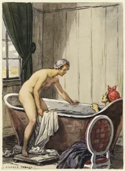 Illustration für die Memoiren von Casanova