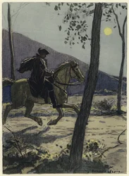 Illustration für die Memoiren von Casanova