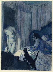 Illustration für die Memoiren von Casanova