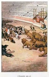 Römische Spiele, Illustration für 