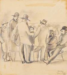Gruppe von Männern, New York