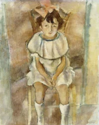 Kleines Mädchen in Rosa, 1926