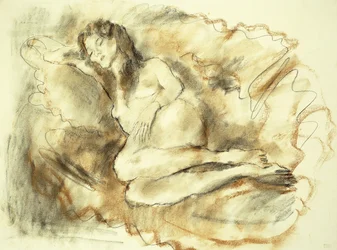 Liegender Akt, 1929