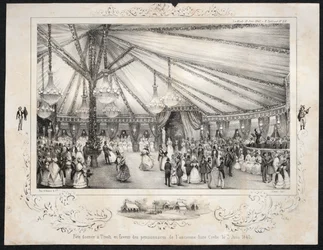 Fest in Tivoli zugunsten der ehemaligen Zivilistenliste am 3. Juni 1840, 1840