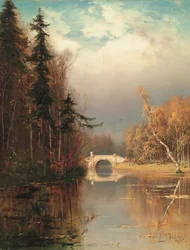 Park im Herbst, 1893