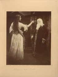 Julia Margaret Cameron - Vivien und Merlin
