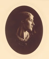 Mrs. Herbert Duckworth, April 1867 (Albuminabzug)