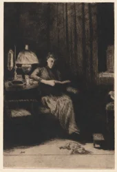 Die Abendlampe