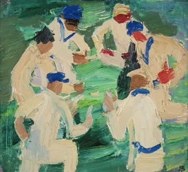 Die Kricketspieler im Park, Oxford