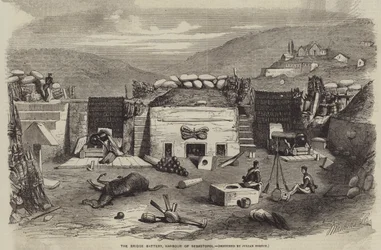 Die Brückenbatterie, Hafen von Sebastopol