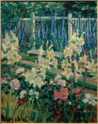 Lilien im Garten Muthesius