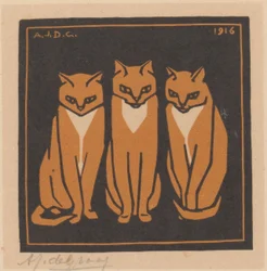 Drei Katzen