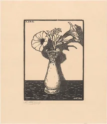 Vase mit Blumen