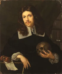 Ein Vanitas-Porträt eines Gentlemans