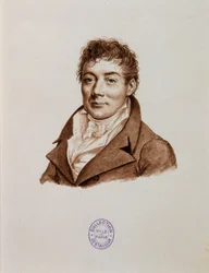 Porträt von Gosselin (Pascal-Fr.), gelehrter Geograf, Mitglied der Académie des Inscriptions et Belles-Lettres