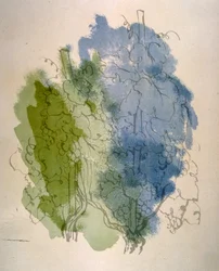 Humorvolle Weinillustration 1946