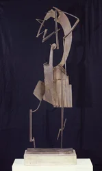 Frau, die ihr Haar richtet, 1929-30