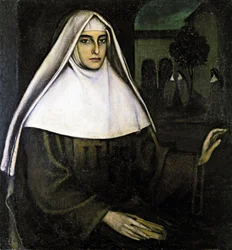 Porträt einer Nonne, 20. Jahrhundert