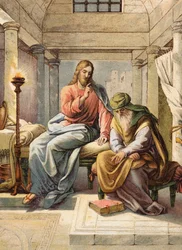 Jesus und Nikodemus