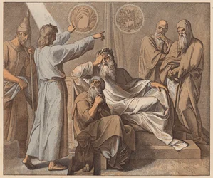 Joseph deutet Pharaos Träume, Genesis, XLI, 25