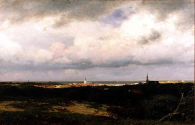 Küstenansicht in der Nähe von Den Haag